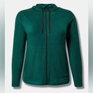 Torrid Deep Green Hoodie 4x